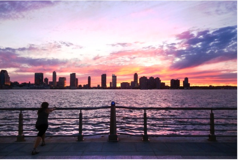 Sunset Views & Art by the River
