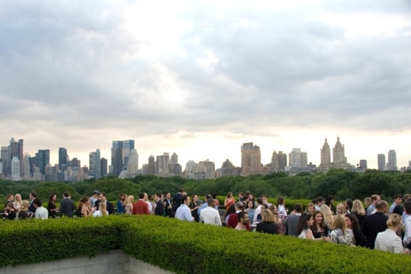 Artful Rooftop Bar at the Metropolitan Museum of Art - NYC