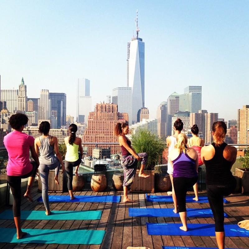SHINE ON: INCREDIBLE OUTDOOR SUMMER YOGA - NYC